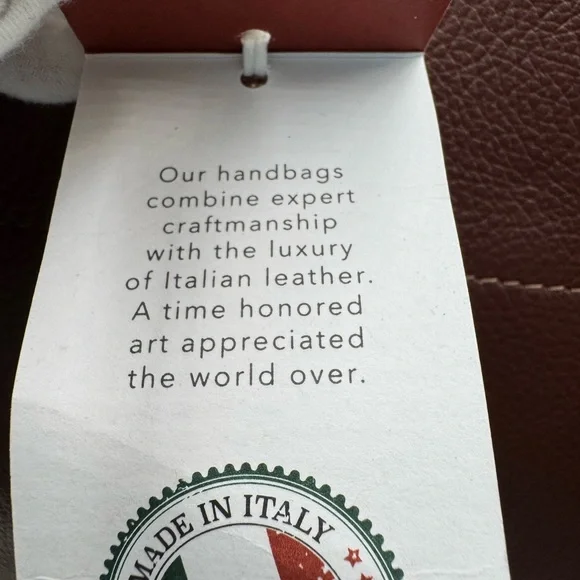 Anna Paola Riva Italian Leather Satchel - Picture 7 of 10